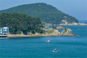 釜山海云台海水浴场与松亭海水浴场