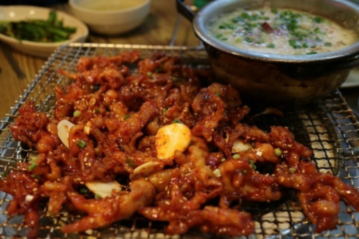 韩国首尔辣鸡爪店高人气推荐合集
