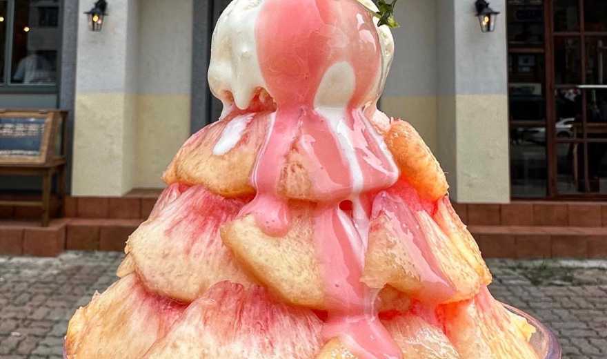 夏天到了，首尔的水蜜桃甜品真的太上头！